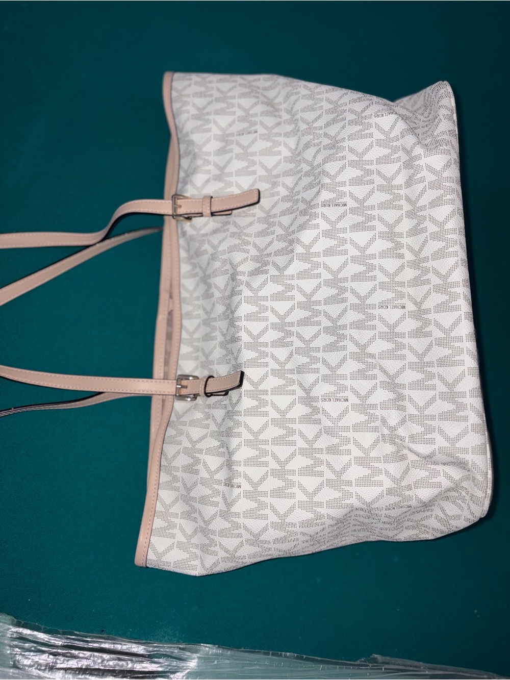 Michael Kors Monogram Tote Bag - Picture 3 of 5